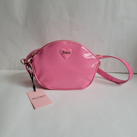 Juicy Couture Handbags - Juicy Couture Pink Crossbody Bag